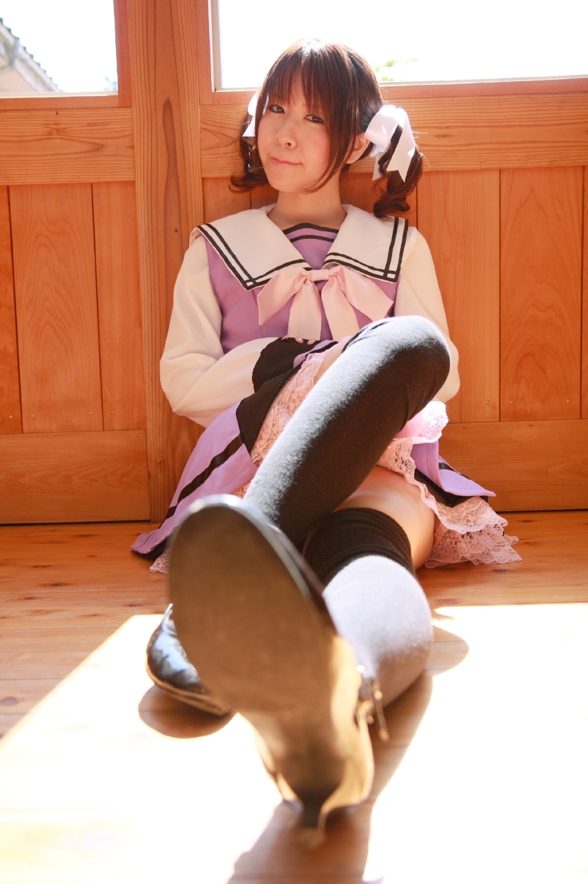 [Cosplay] 2013.04.05 Neko  School Girl - 2 Cosplayers 2